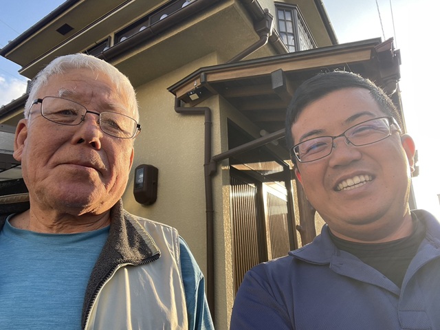 明石市　K様邸　台風で飛んだ棟部分の補修工事にてご依頼。丁寧な仕事で美しく仕上がったと嬉しいお声をいただきました